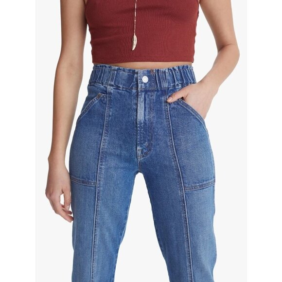 💕MOTHER SUPERIOR💕 Springy Ankle Jeans ~ Cowboys Don't Cry 28 NWOT - Picture 7 of 14